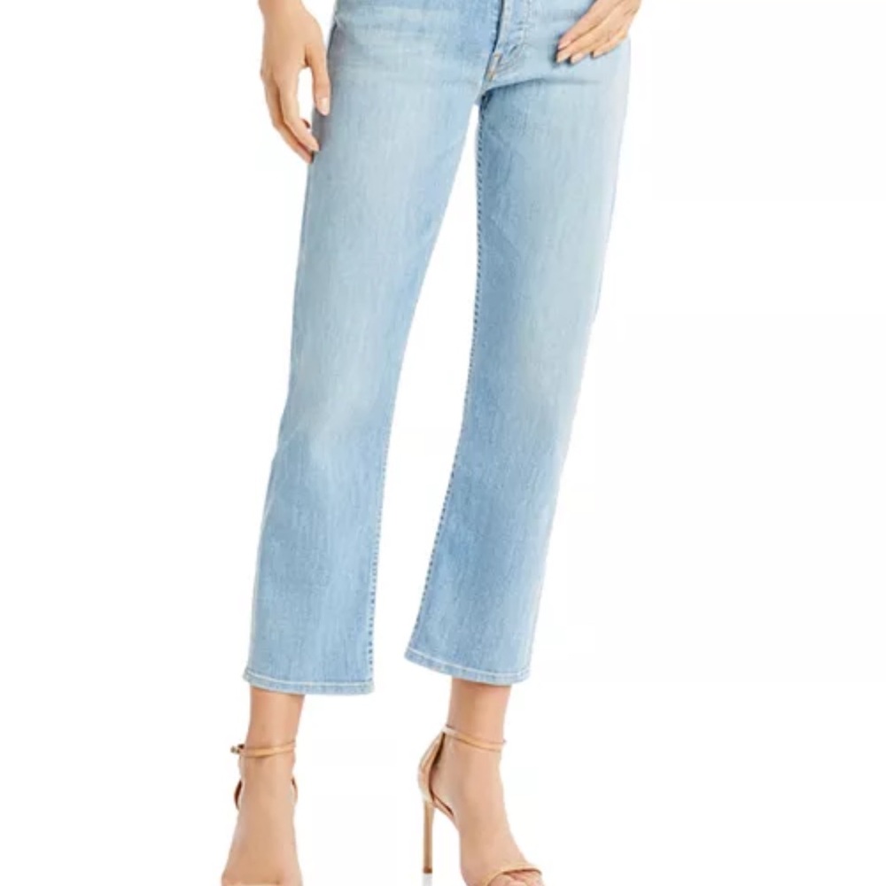 MOTHER Light Wash Ankle Jeans